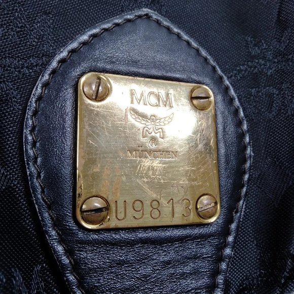 MCM BackPack Bag Black Nylon 2351529 main image 9